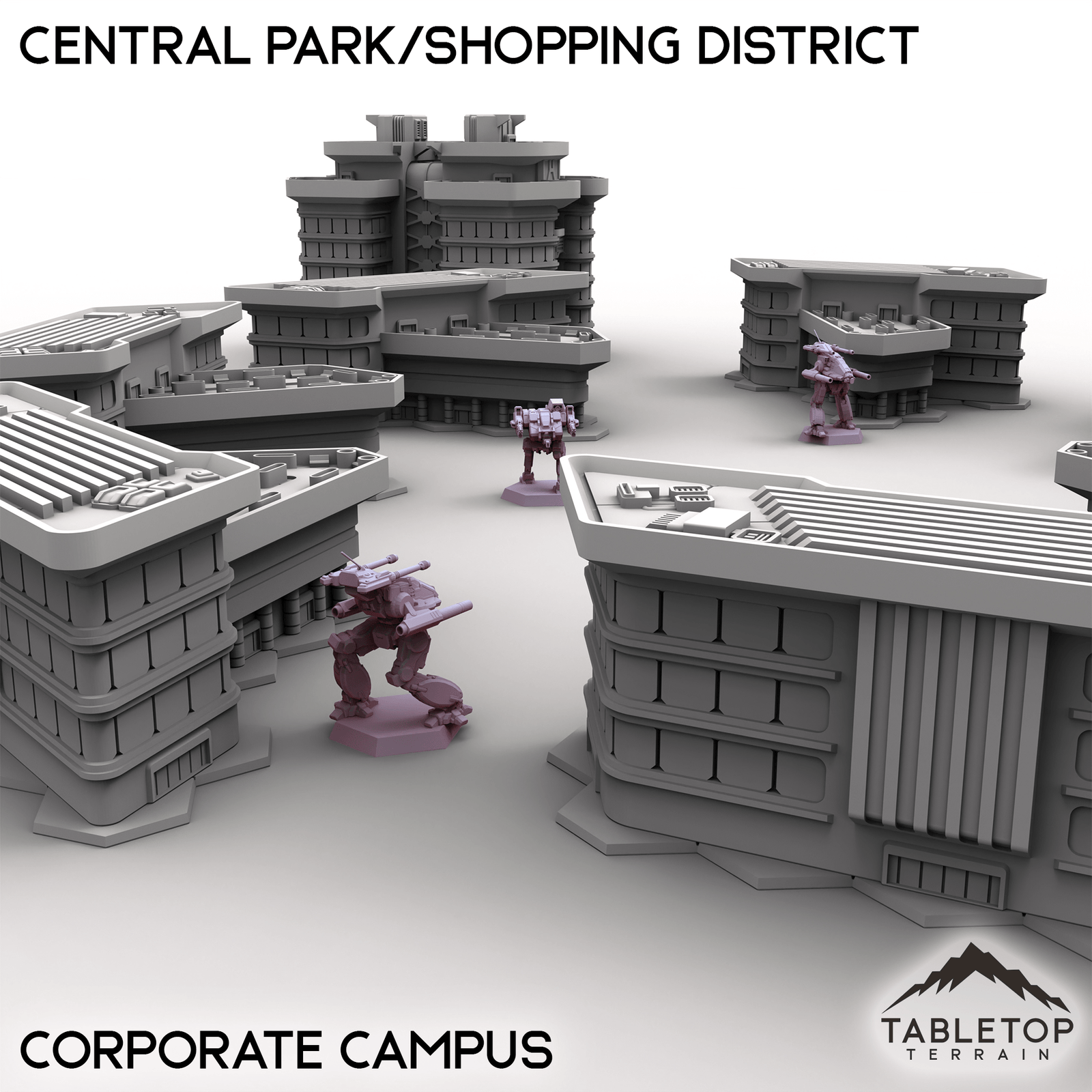 HEXTECH Central Park/Shopping District - City Map Pack