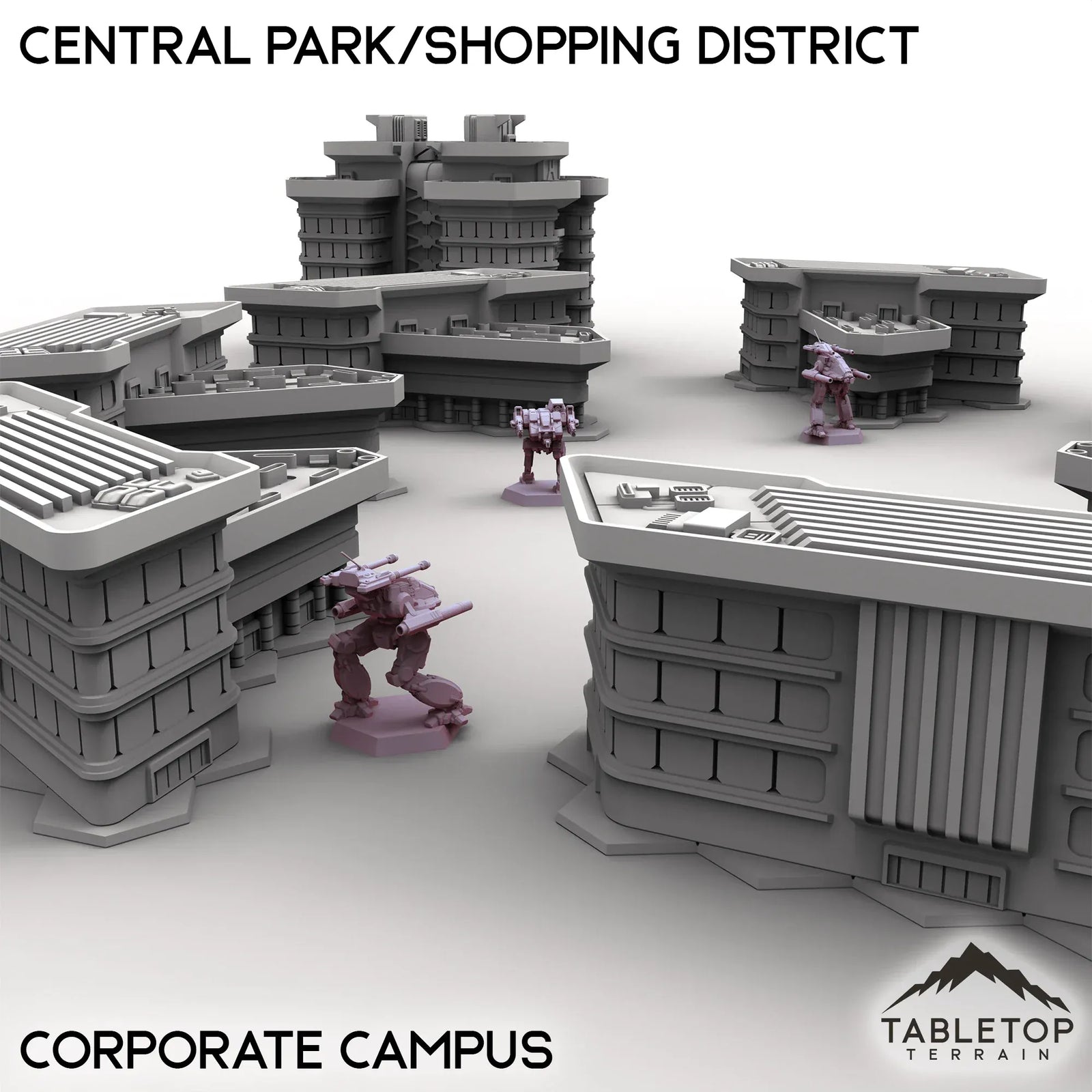 HEXTECH Central Park/Shopping District - City Map Pack
