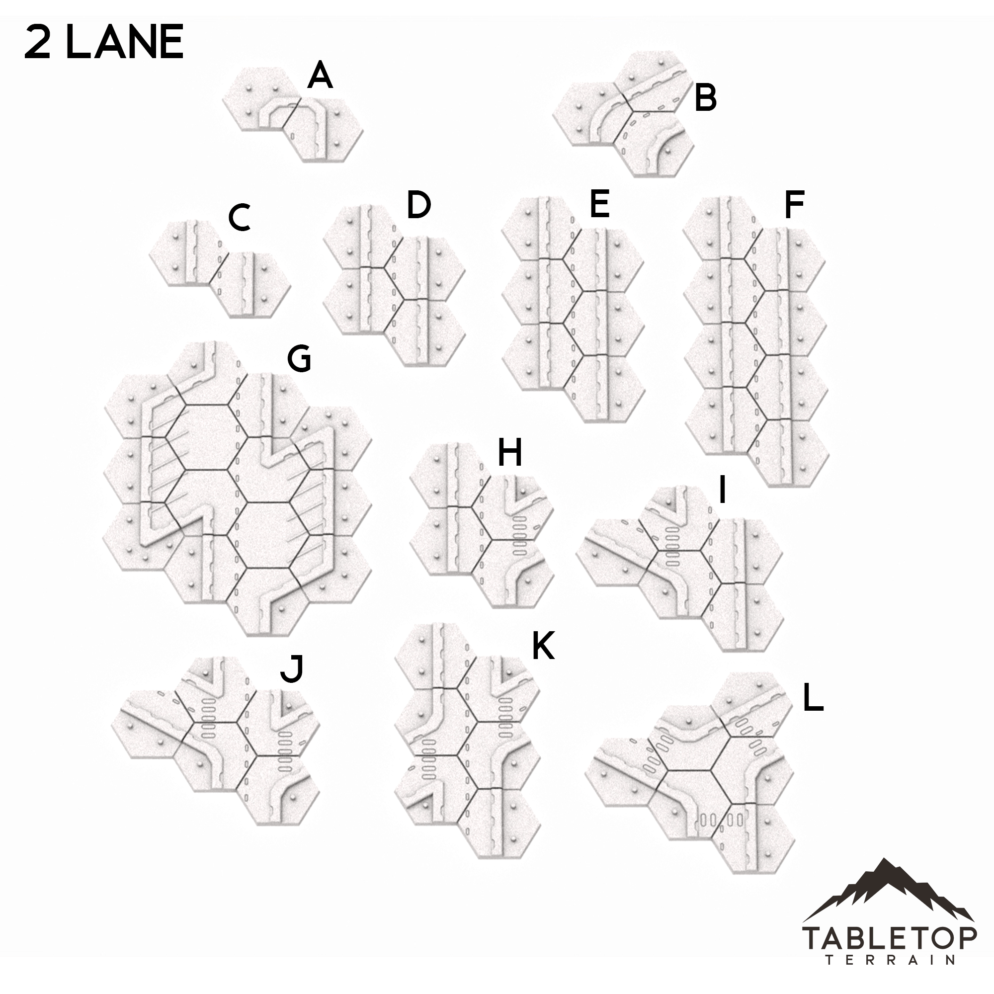 HEXTECH City Streets - 6mm