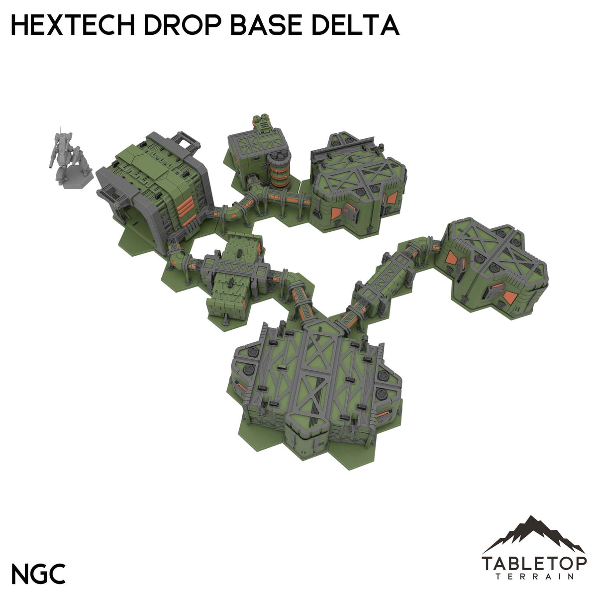 HEXTECH Drop Base Delta - 6mm
