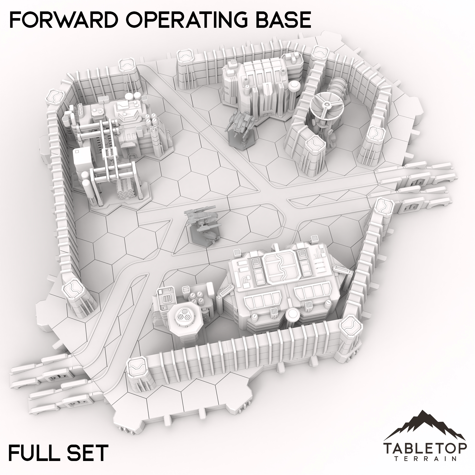 HEXTECH Forward Operating Base - 6mm