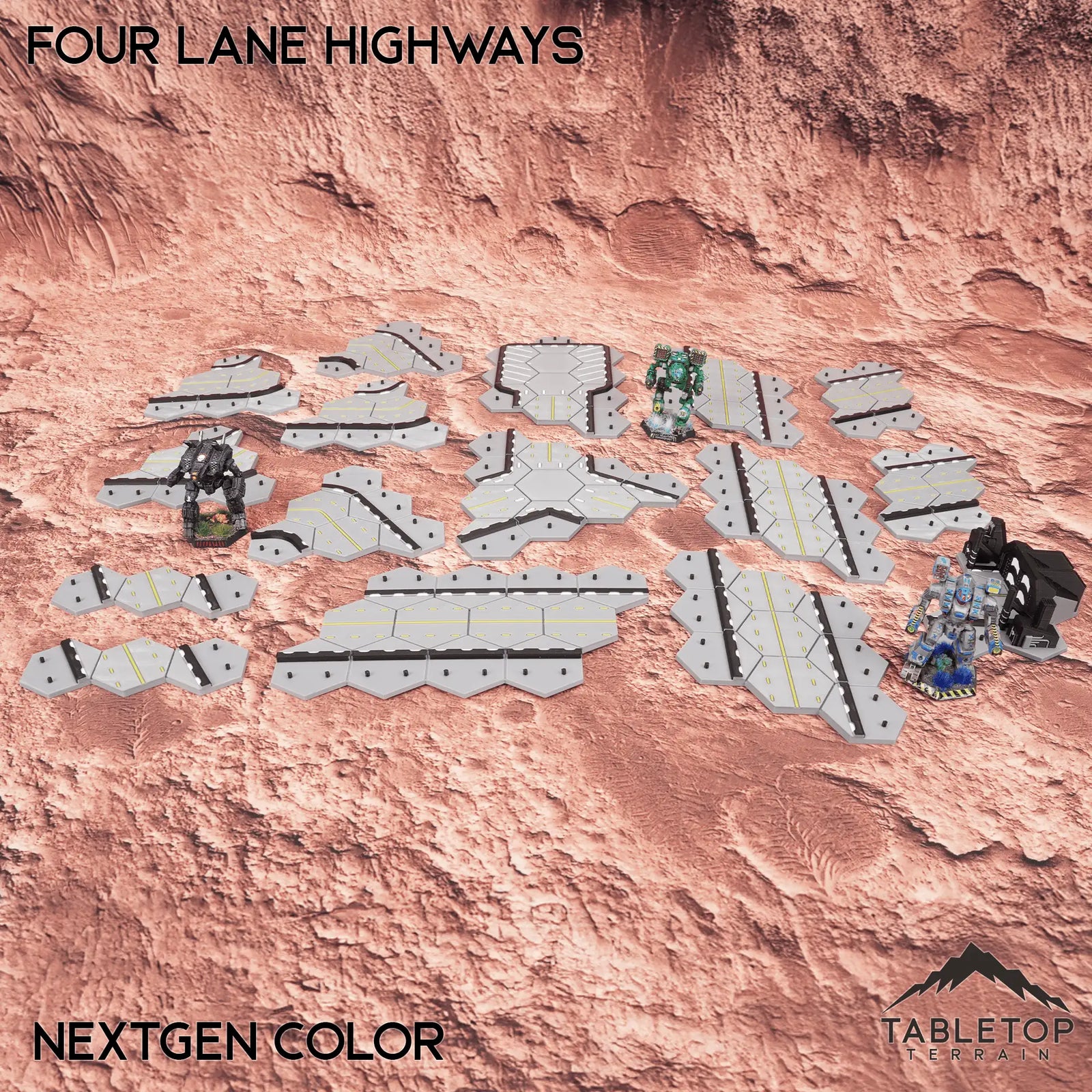 HEXTECH Four Lane Highways Bundle