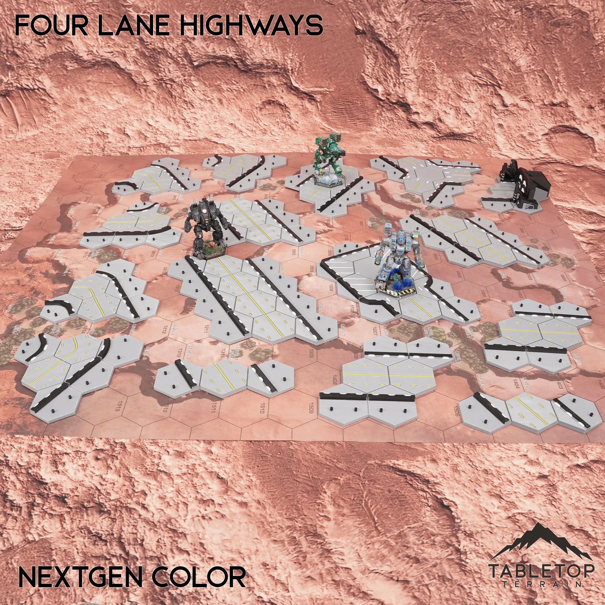 HEXTECH Four Lane Highways Bundle
