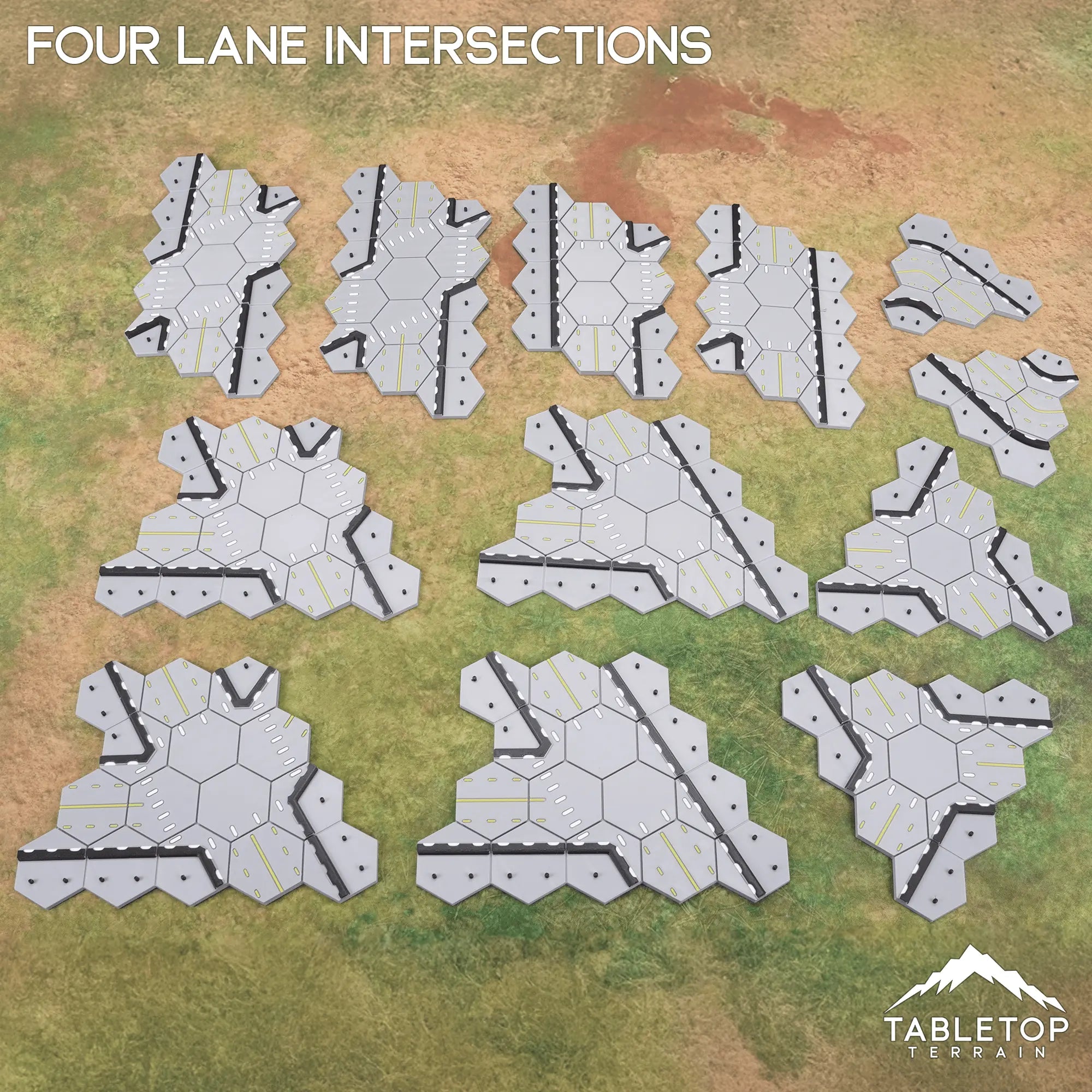 HEXTECH Four Lane Intersections Bundle