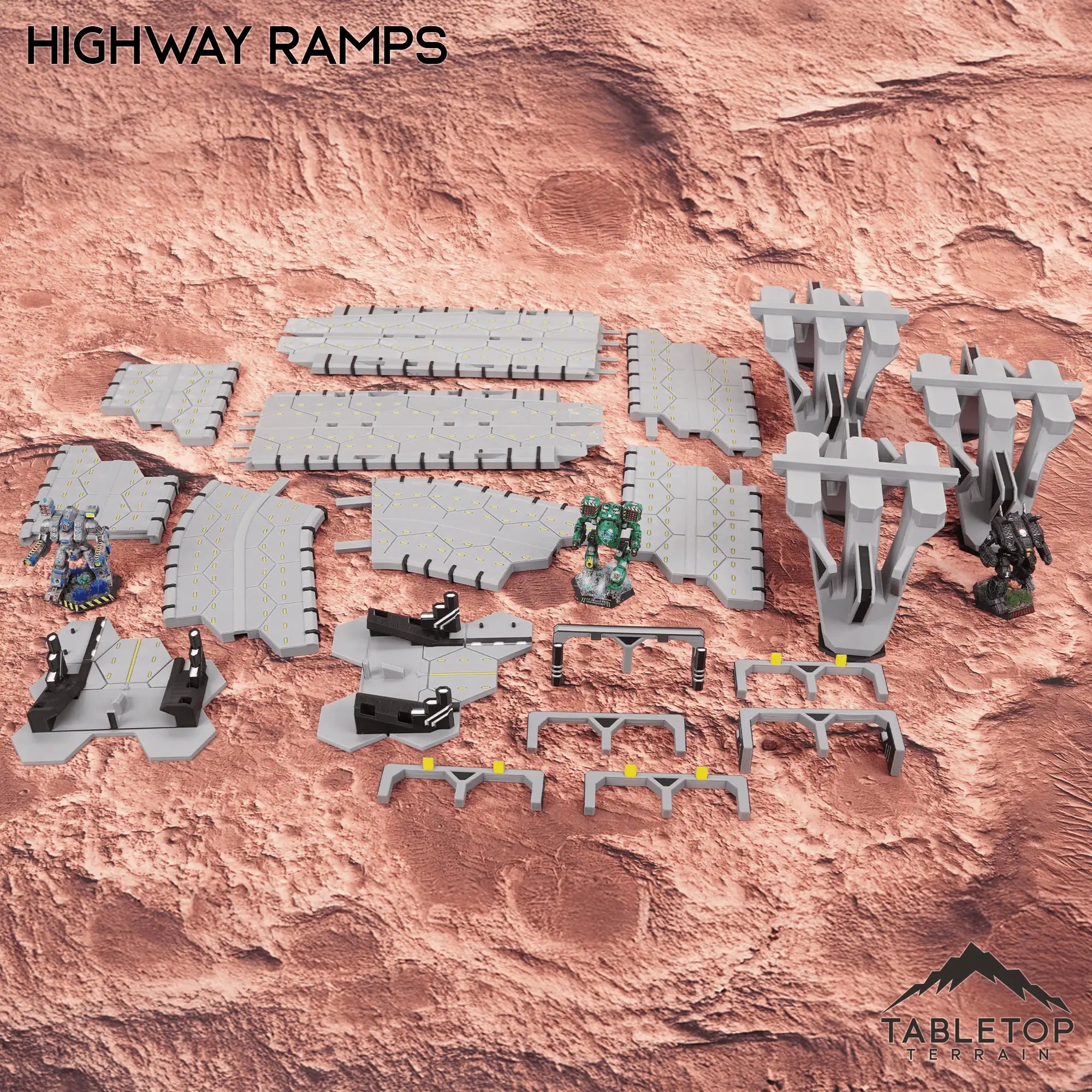 HEXTECH Highway Ramps Bundle