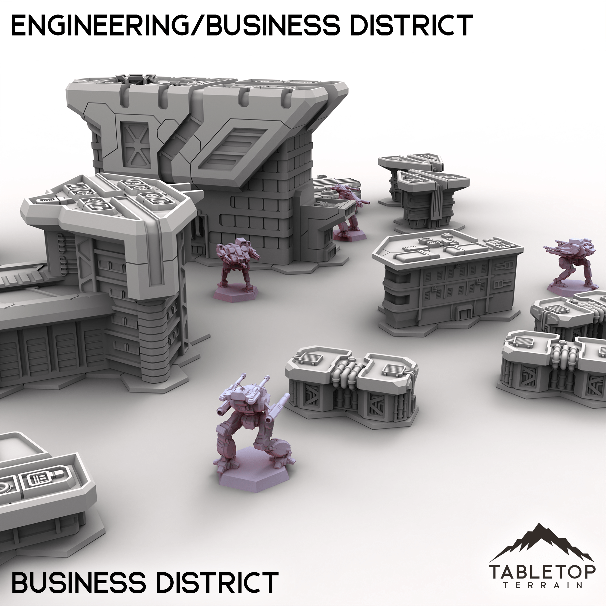 HEXTECH HPG Engineering/Business District - City Map Pack
