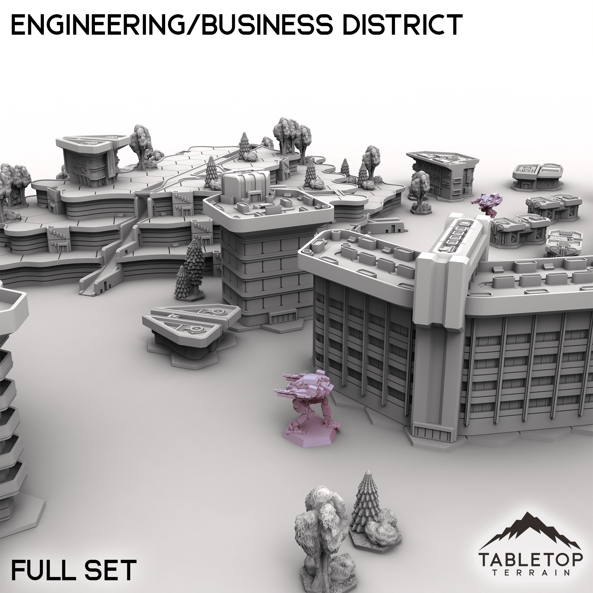 HEXTECH HPG Engineering/Business District - City Map Pack