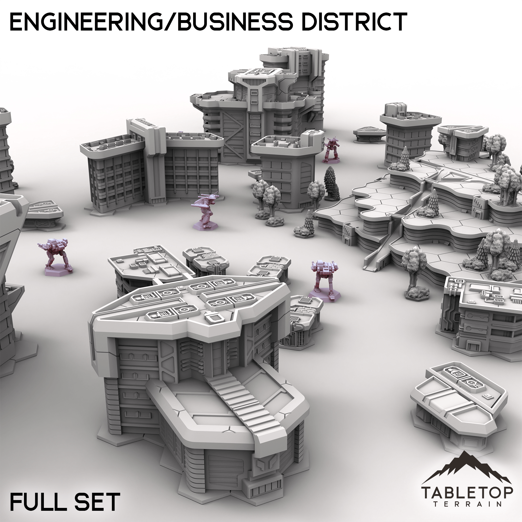 HEXTECH HPG Engineering/Business District - City Map Pack
