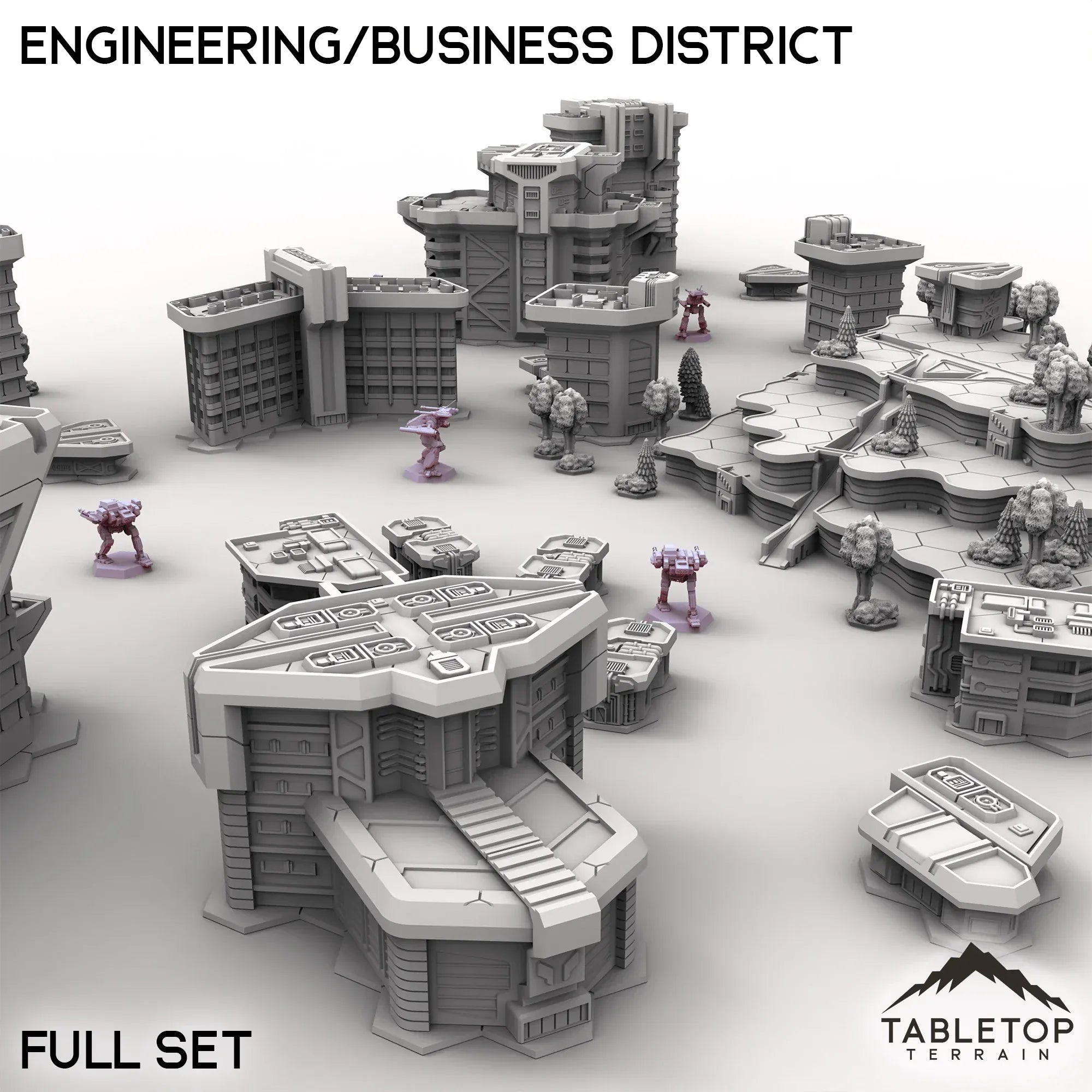 HEXTECH HPG Engineering/Business District - City Map Pack
