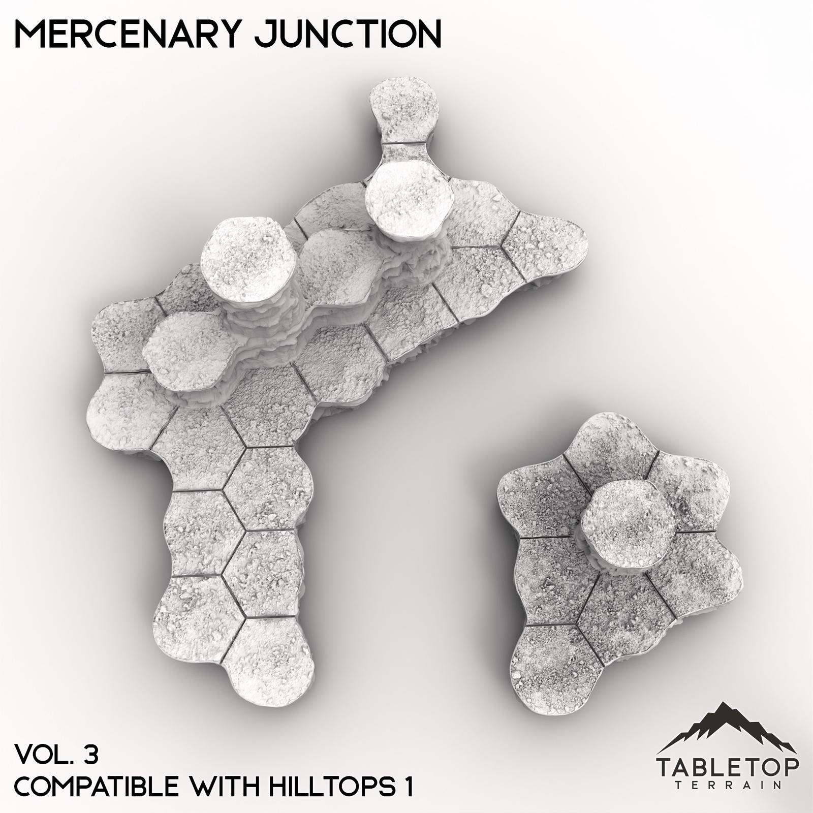 HEXTECH Mercenary Junction Map Hill Sets-6mm