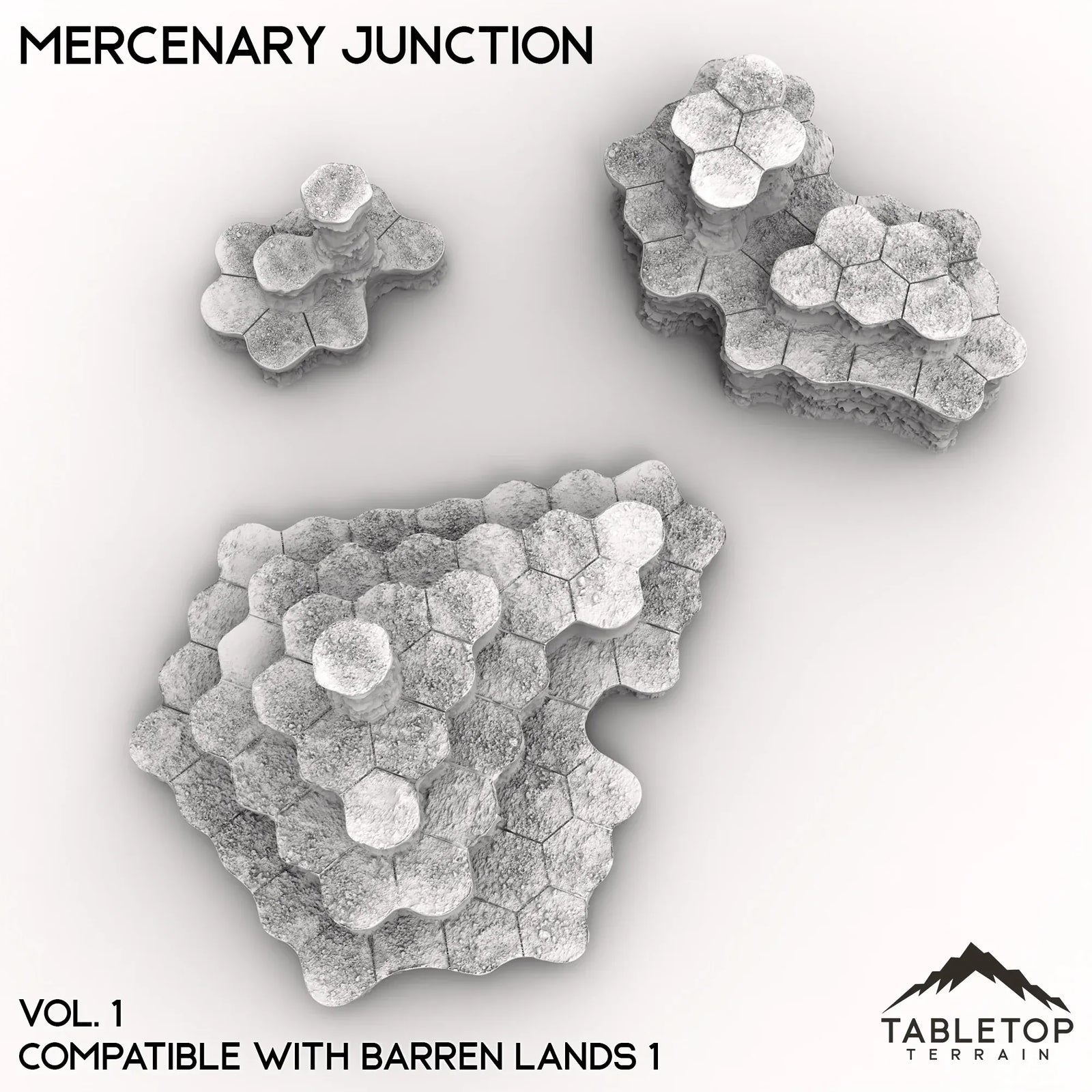 HEXTECH Mercenary Junction Map Hill Sets-6mm