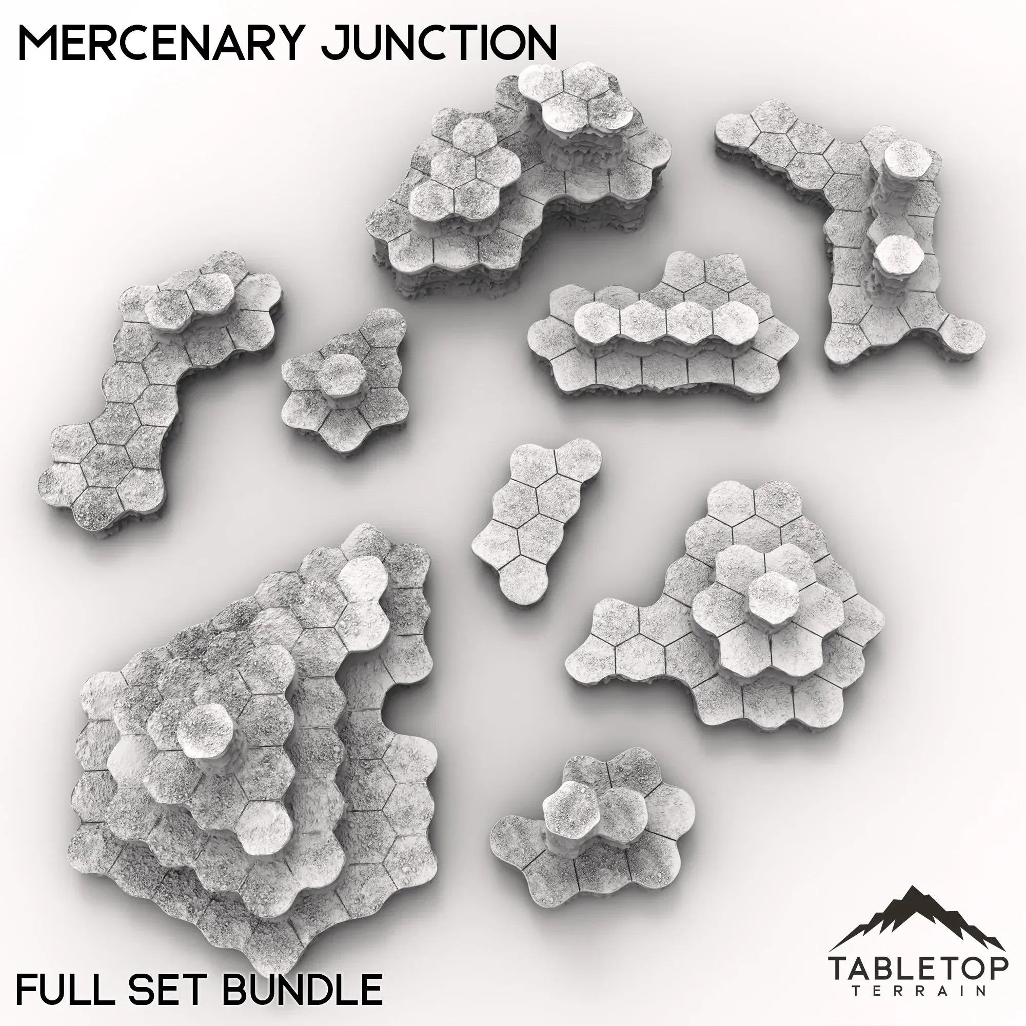 HEXTECH Mercenary Junction Map Hill Sets-6mm