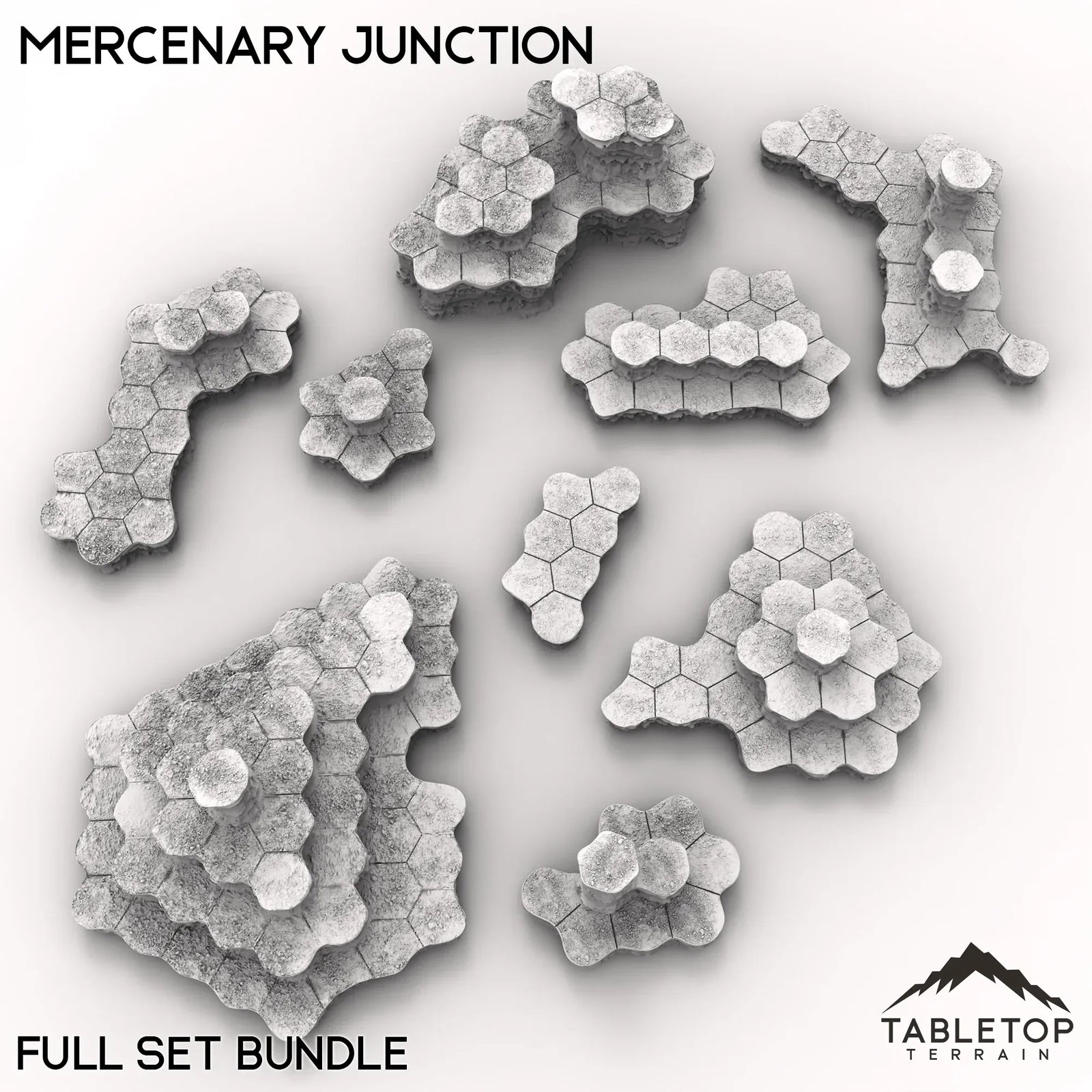 HEXTECH Mercenary Junction Map Hill Sets-6mm