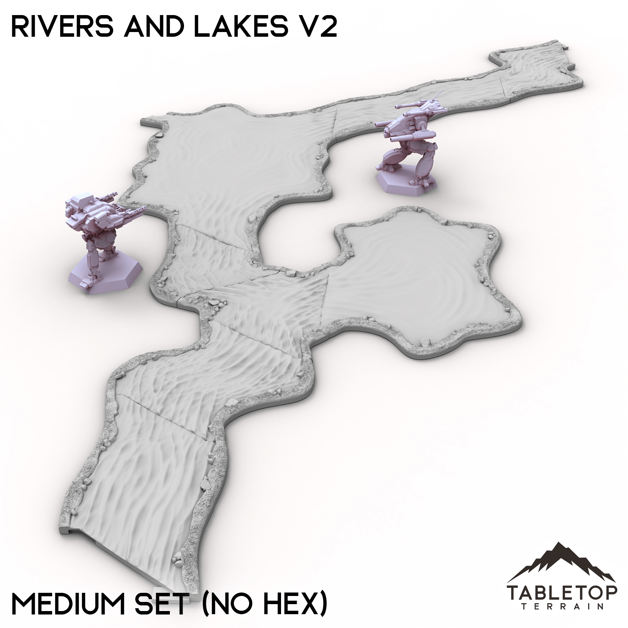 HEXTECH Rivers and Lakes v2 - 6mm