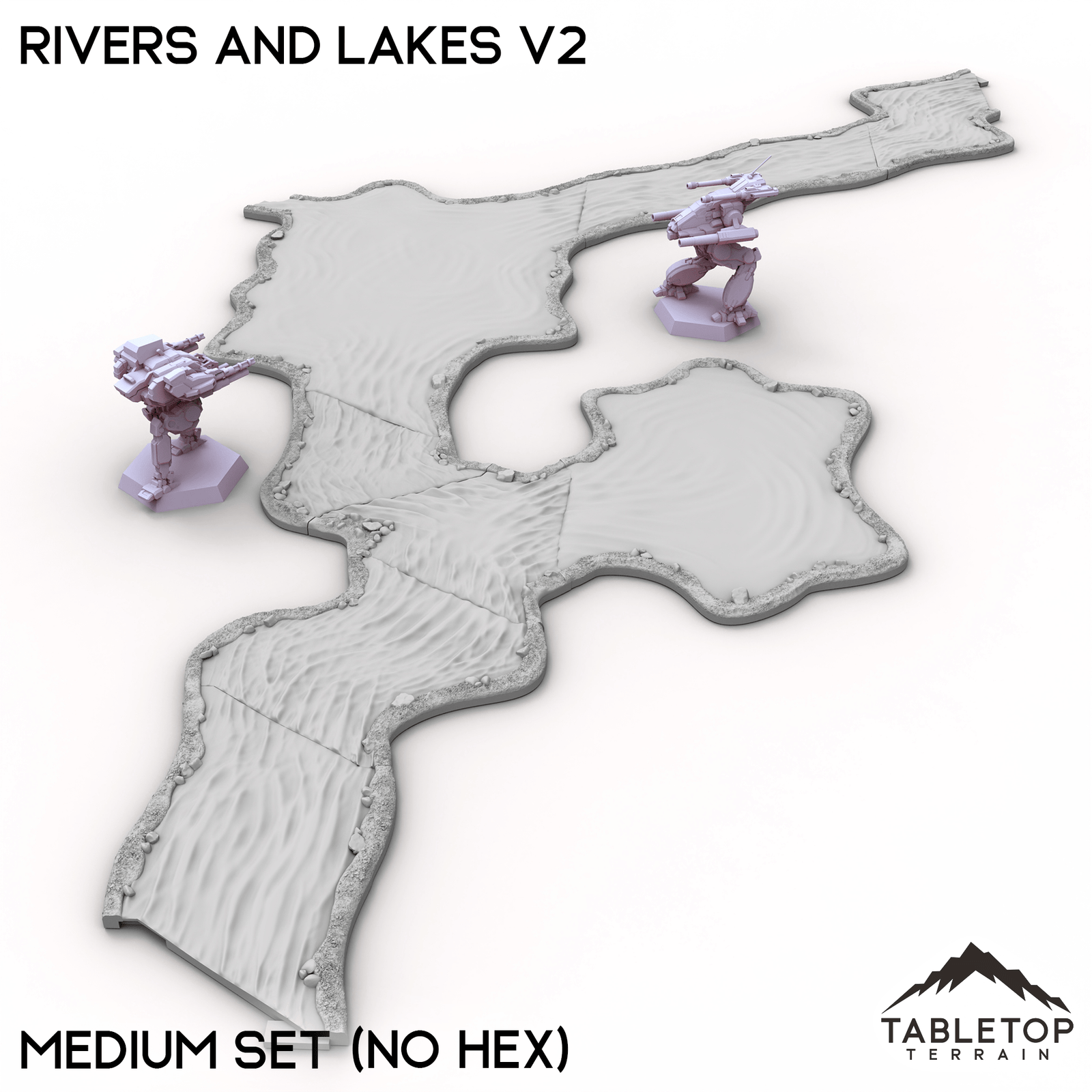 HEXTECH Rivers and Lakes v2 - 6mm