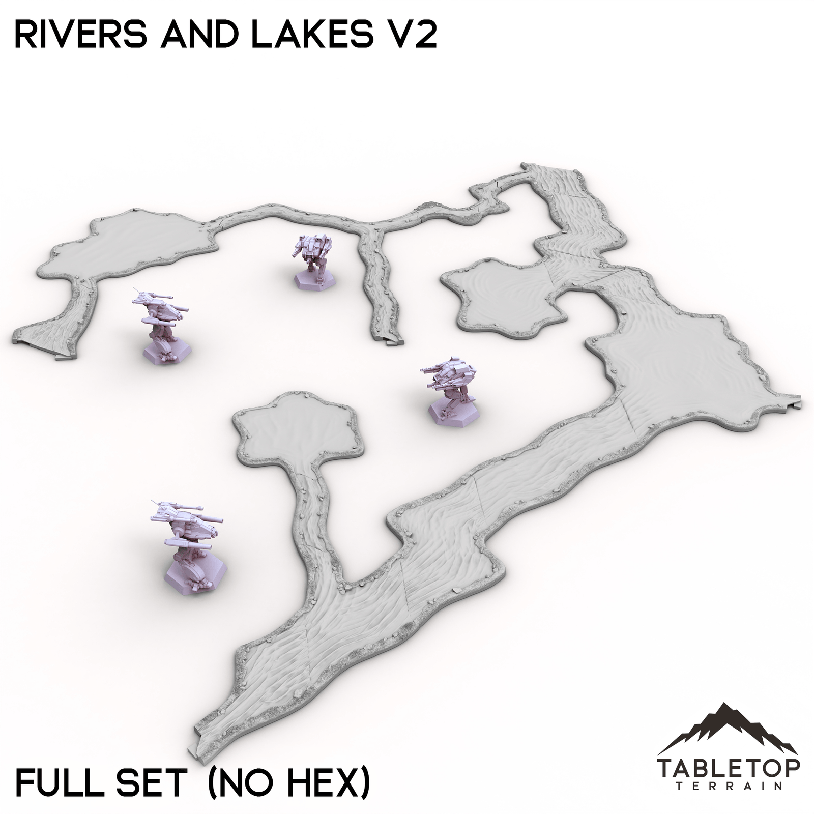 HEXTECH Rivers and Lakes v2 - 6mm