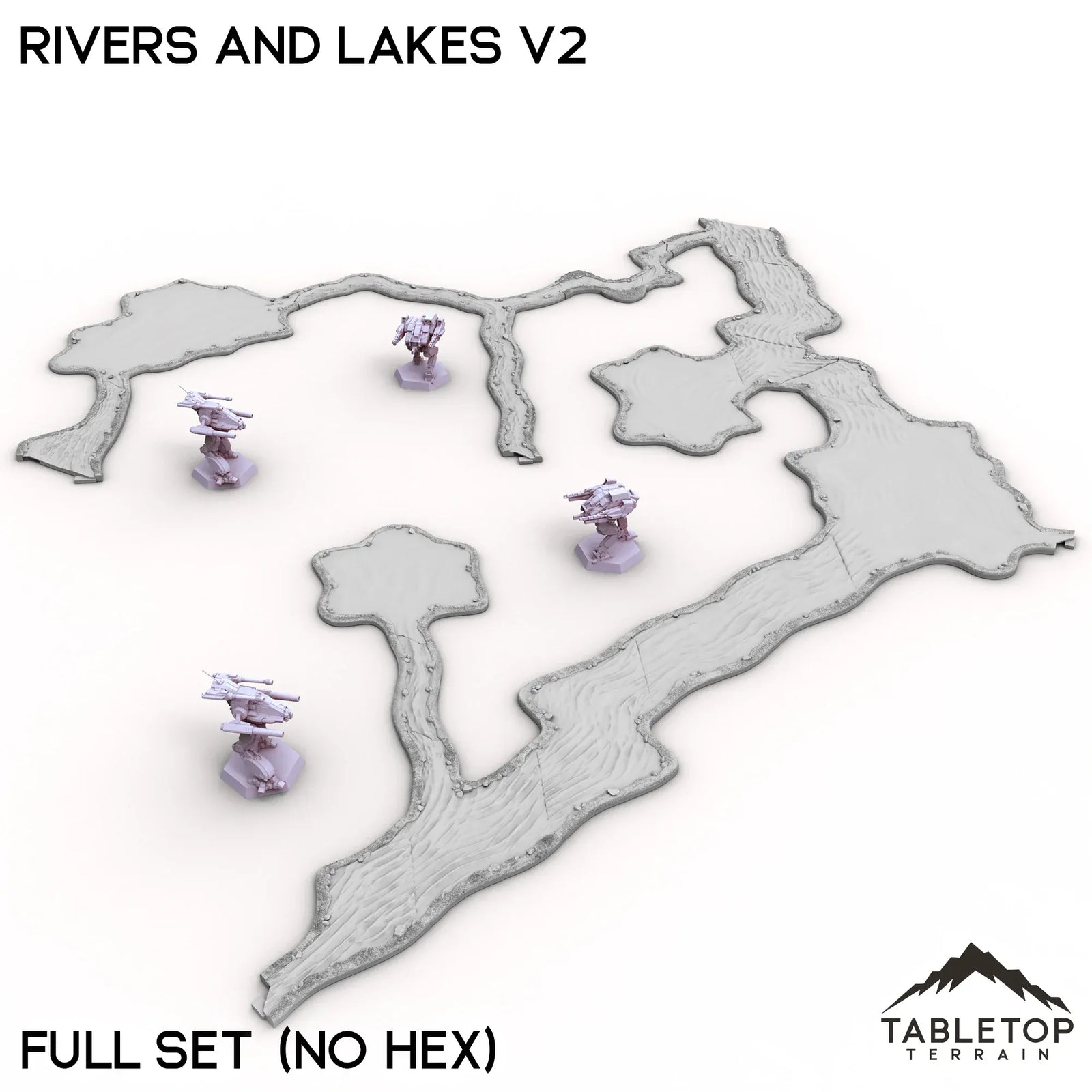 HEXTECH Rivers and Lakes v2 - 6mm