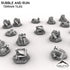 HEXTECH Rubble and Ruin Terrain Tiles - 6mm