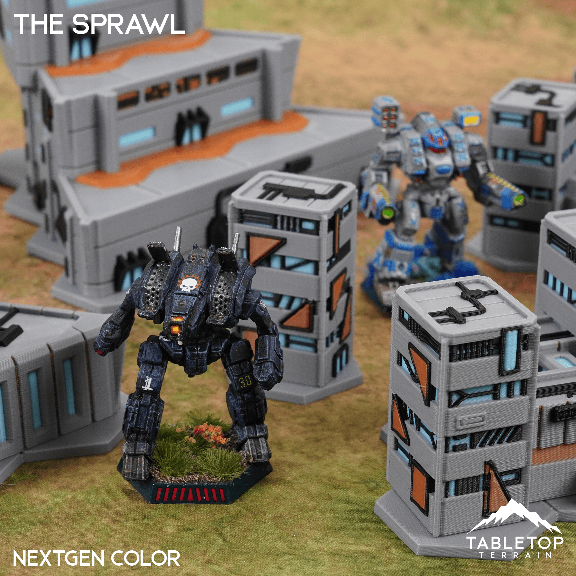 HEXTECH The Sprawl Trinity City - 6mm