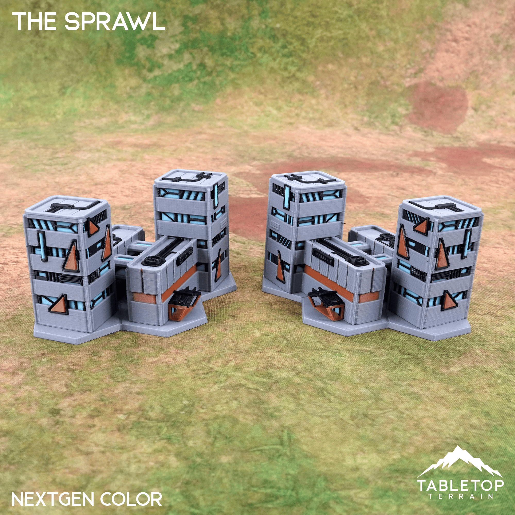 HEXTECH The Sprawl Trinity City - 6mm