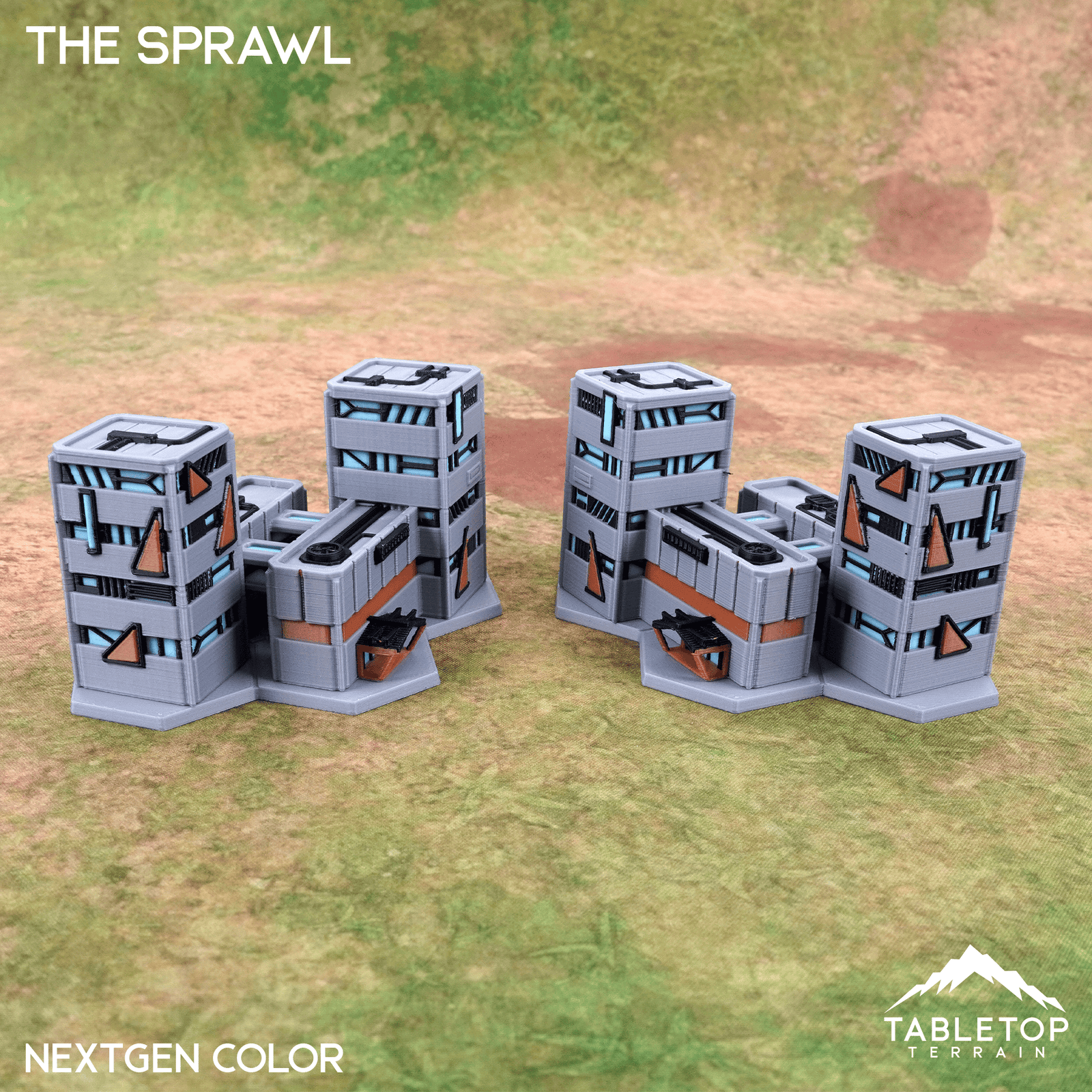 HEXTECH The Sprawl Trinity City - 6mm