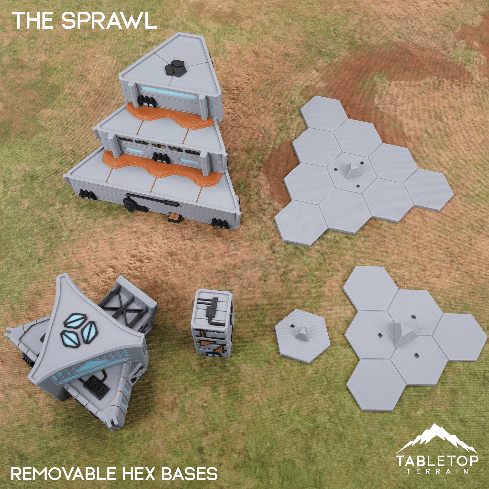 HEXTECH The Sprawl Trinity City - 6mm