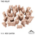 HEXTECH The Veldt Map Hill Sets-6mm