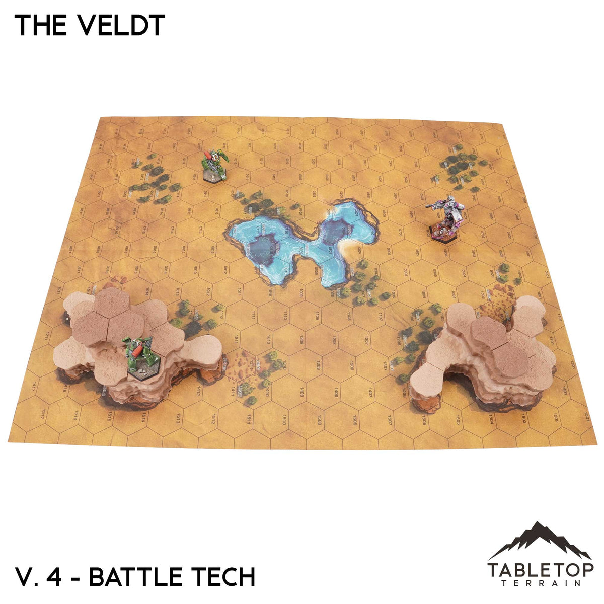 HEXTECH The Veldt Map Hill Sets-6mm