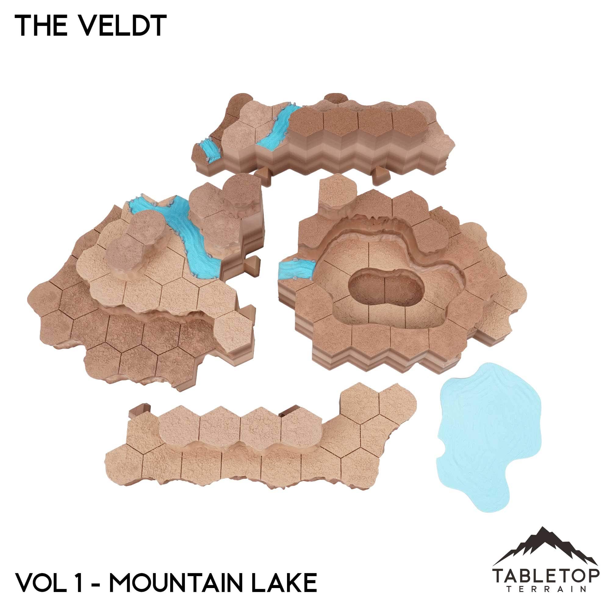 HEXTECH The Veldt Map Hill Sets-6mm