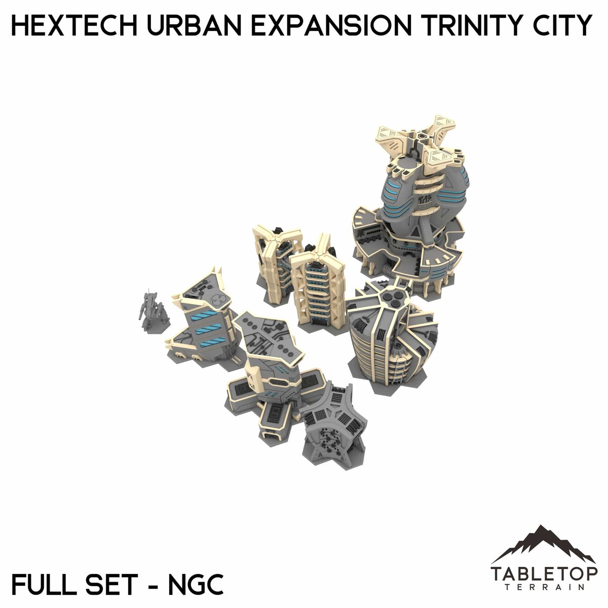 HEXTECH Urban Expansion Trinity City  - 6mm