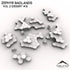 HEXTECH Zephyr Badlands Map Hill Sets - 6mm