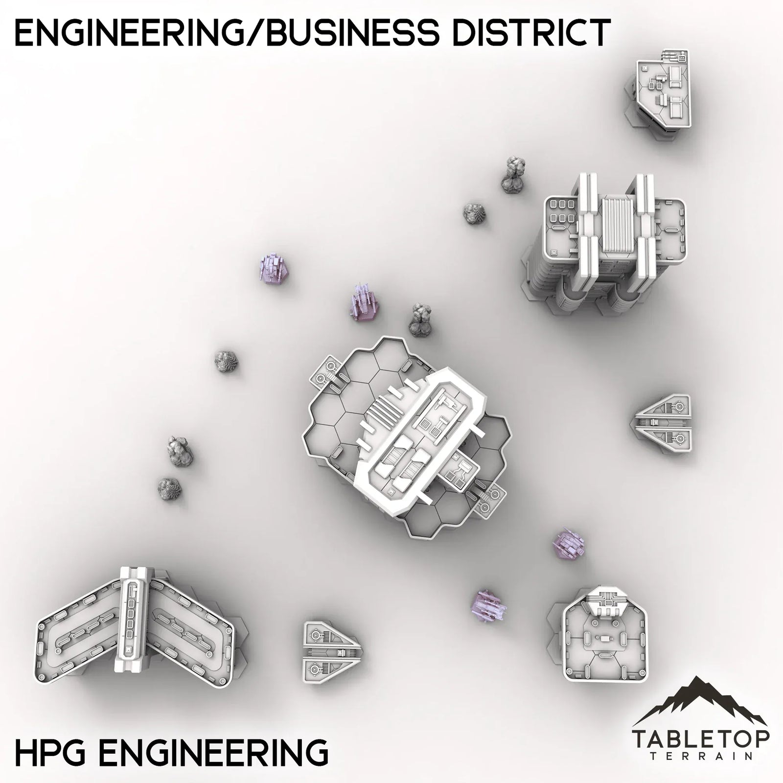 HEXTECH HPG Engineering/Business District - City Map Pack
