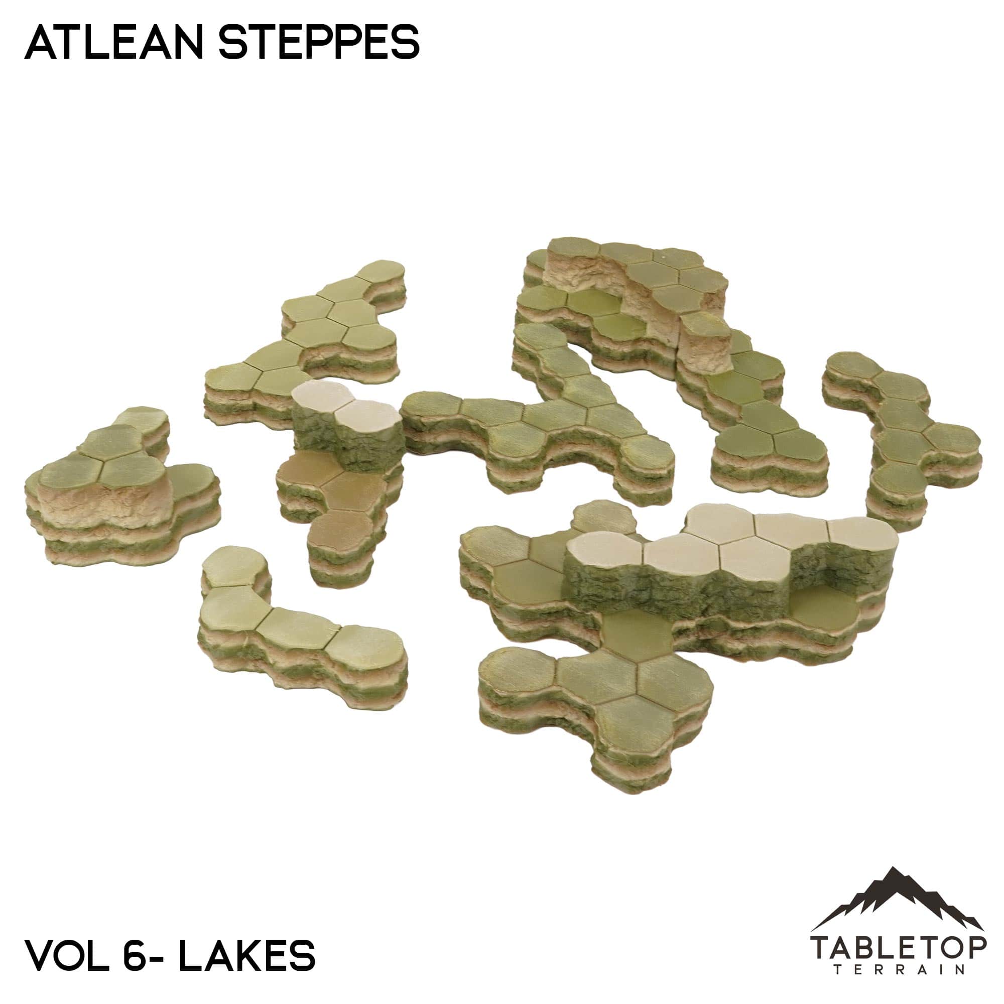 Lakes Compatible Map Hill Sets - Atlean Steppes