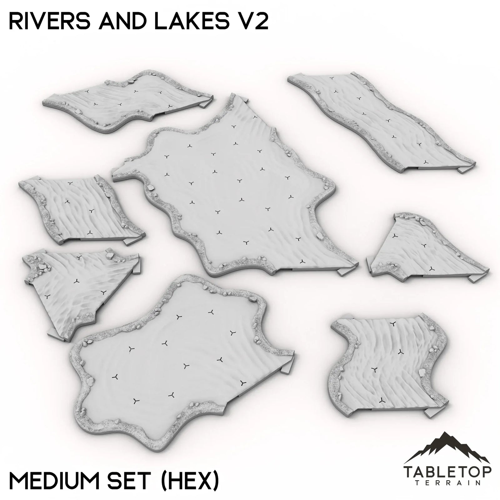 HEXTECH Rivers and Lakes v2 - 6mm