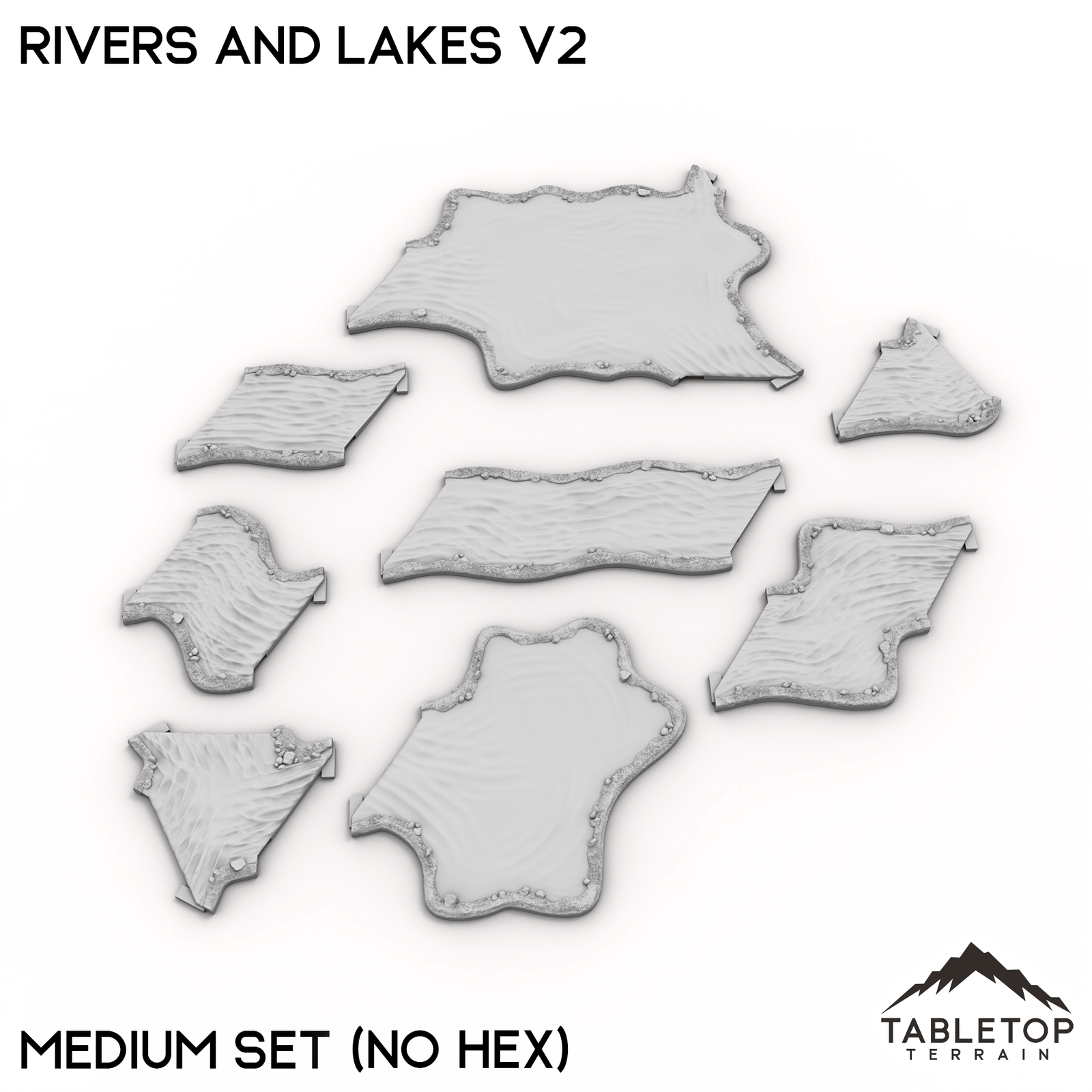 HEXTECH Rivers and Lakes v2 - 6mm