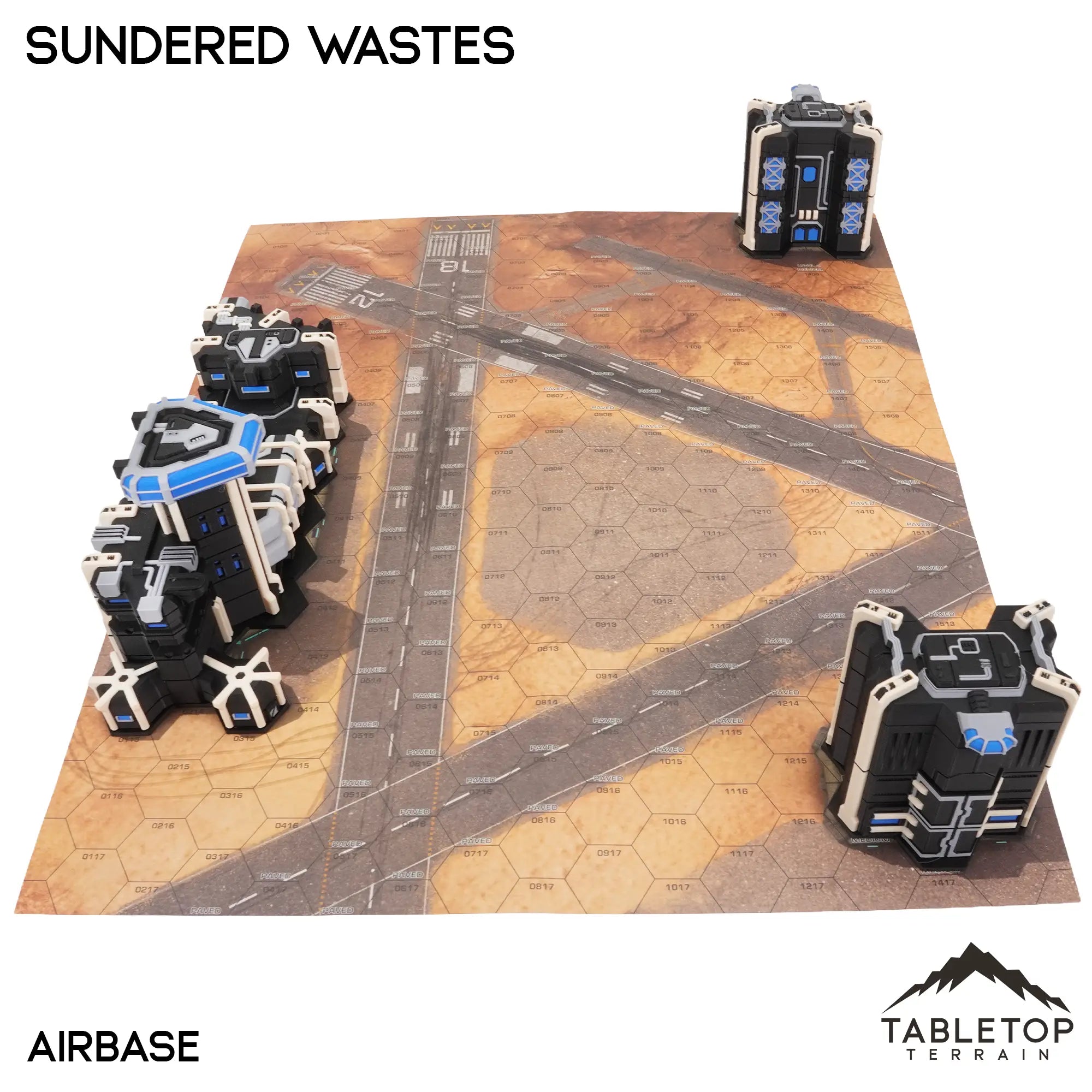 HEXTECH Sundered Wastes Map Hill Sets - 6mm
