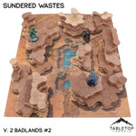 HEXTECH Sundered Wastes Map Hill Sets - 6mm