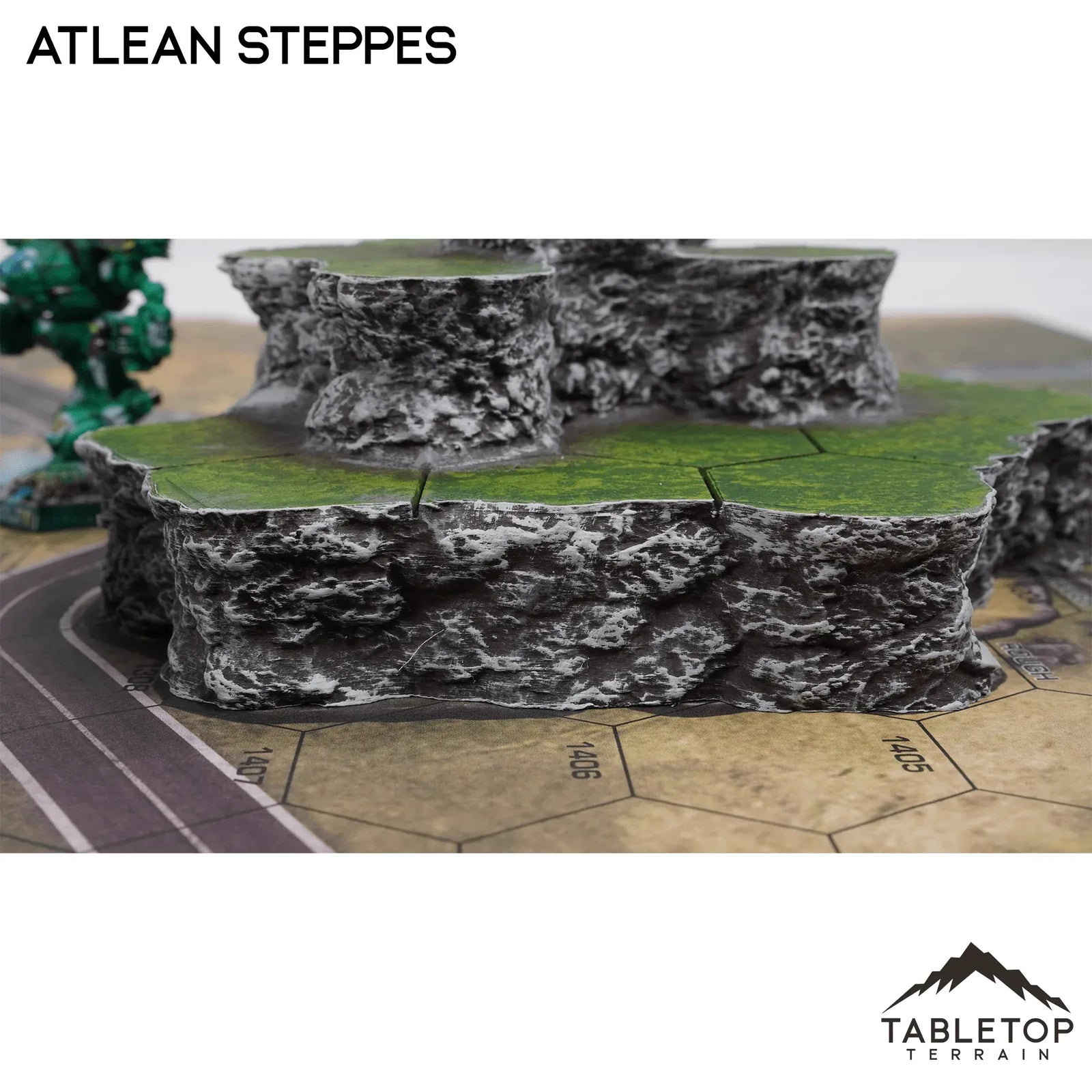 Rolling Hills #1 Compatible Map Hill Sets - Atlean Steppes