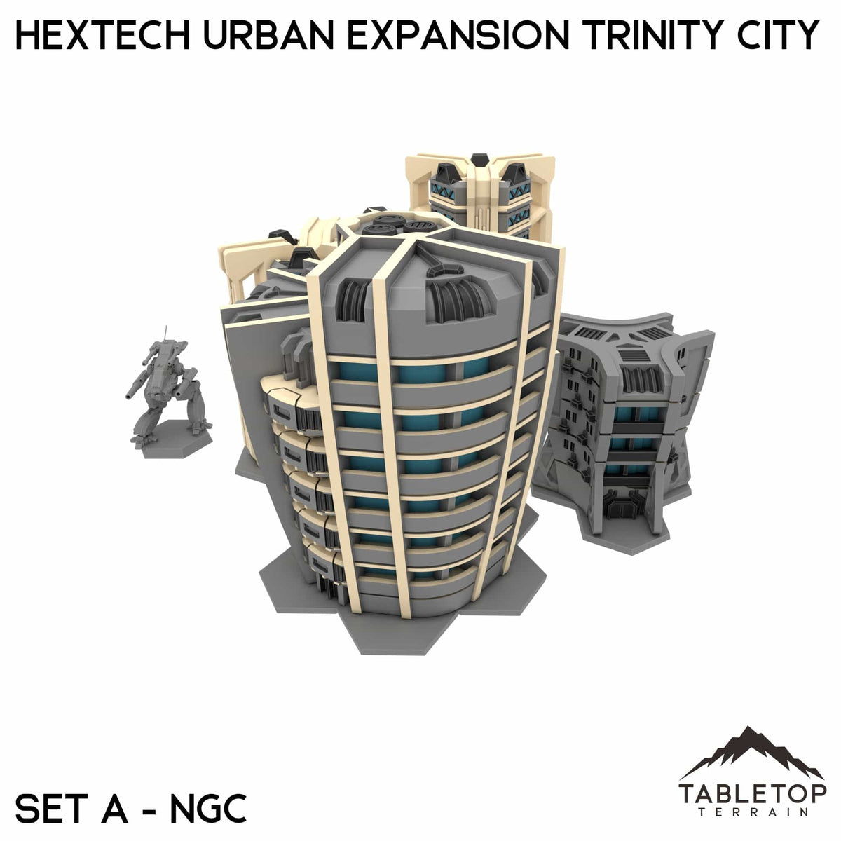 HEXTECH Urban Expansion Trinity City  - 6mm
