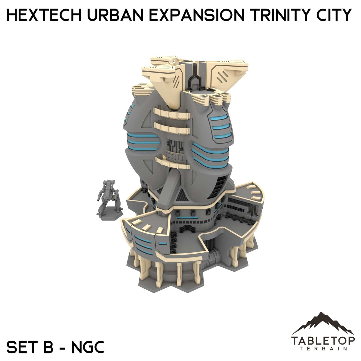 HEXTECH Urban Expansion Trinity City  - 6mm