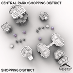 HEXTECH Central Park/Shopping District - City Map Pack