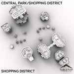 HEXTECH Central Park/Shopping District - City Map Pack