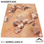 HEXTECH Invader's Run Map Hill Sets - 6mm