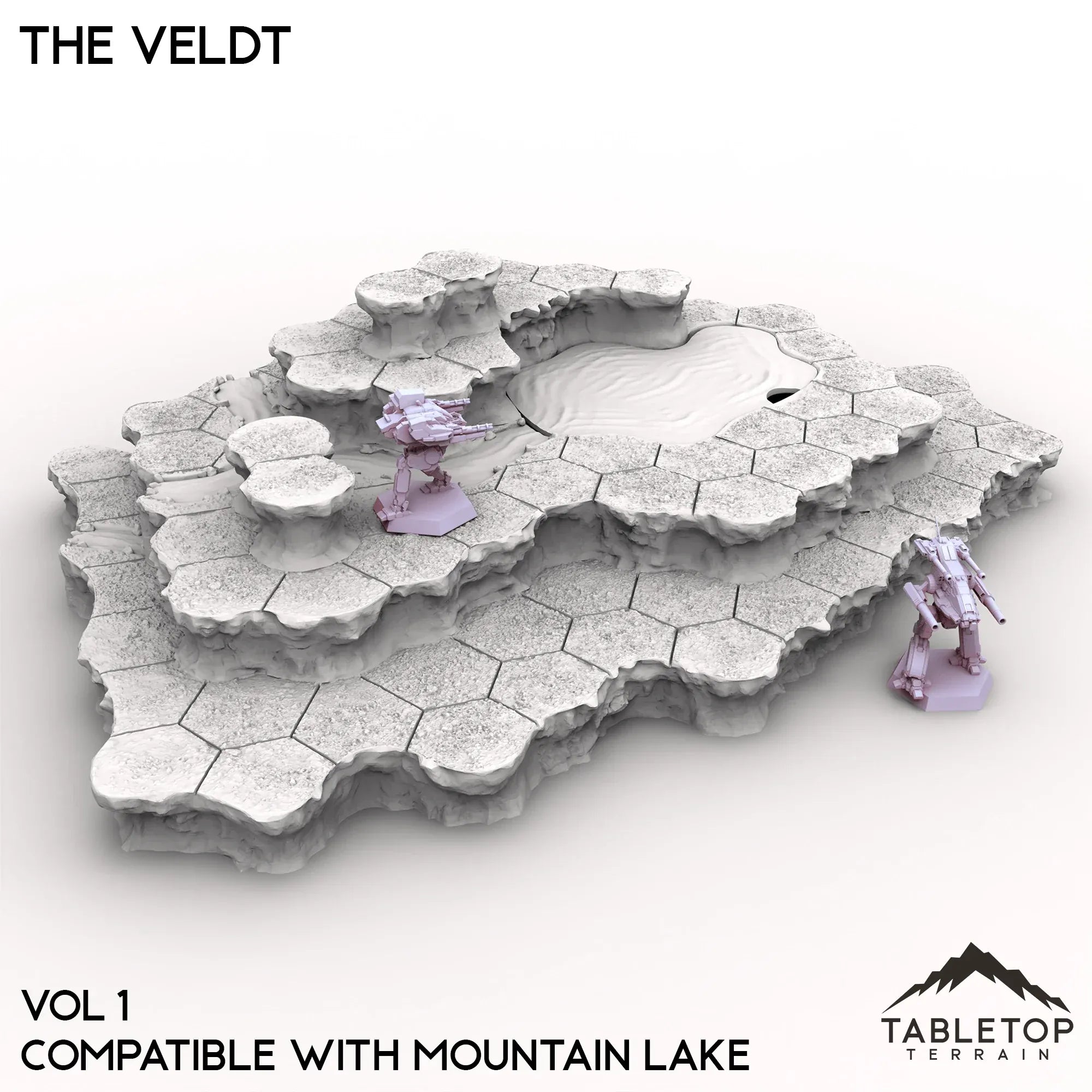 HEXTECH The Veldt Map Hill Sets-6mm