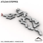 HEXTECH Atlean Steppes Map Hill Sets - 6mm