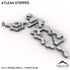 HEXTECH Atlean Steppes Map Hill Sets - 6mm