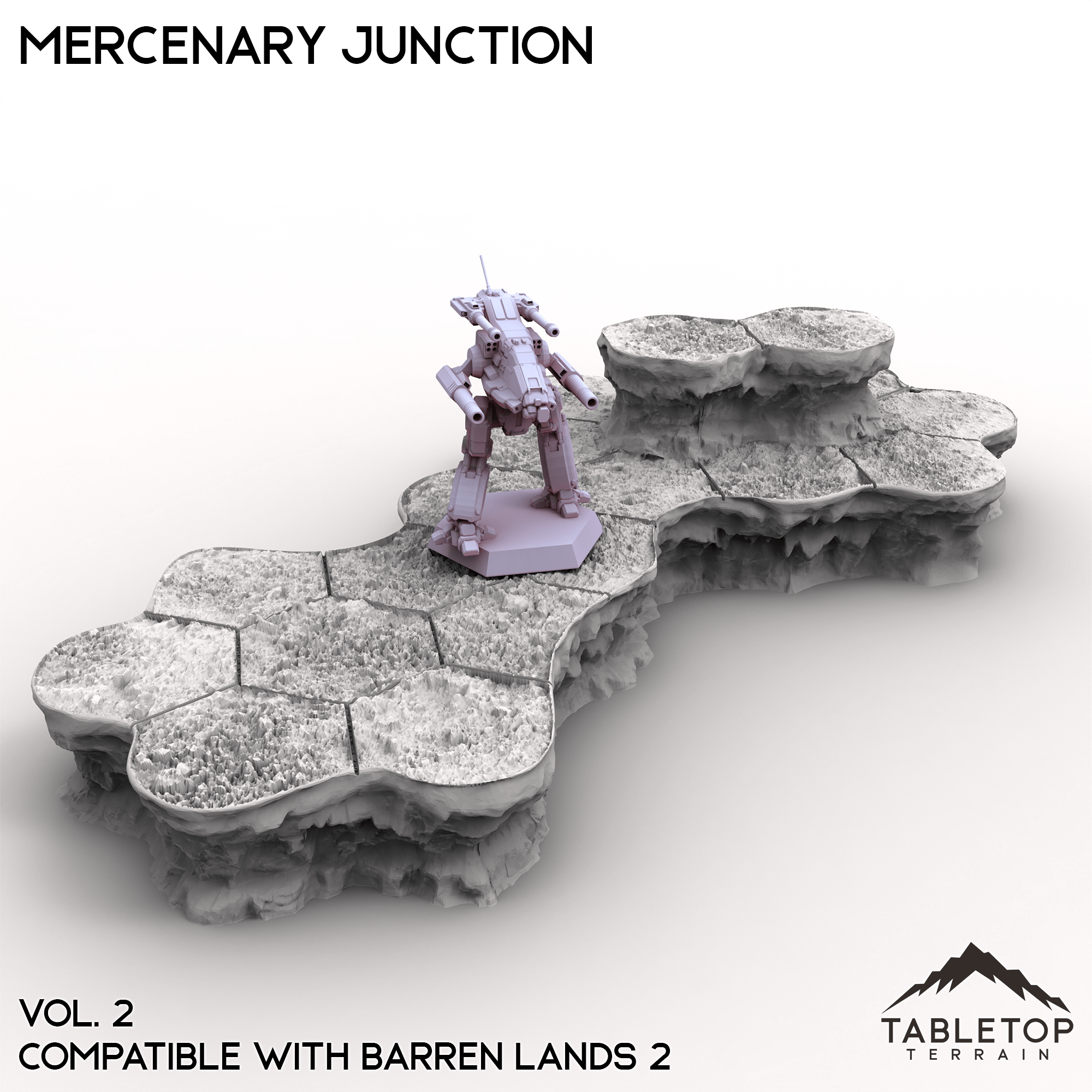 HEXTECH Mercenary Junction Map Hill Sets-6mm