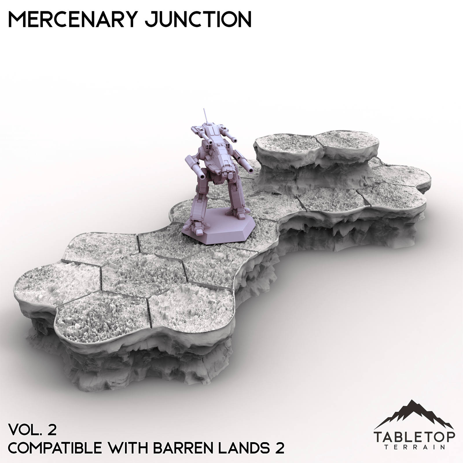 HEXTECH Mercenary Junction Map Hill Sets-6mm