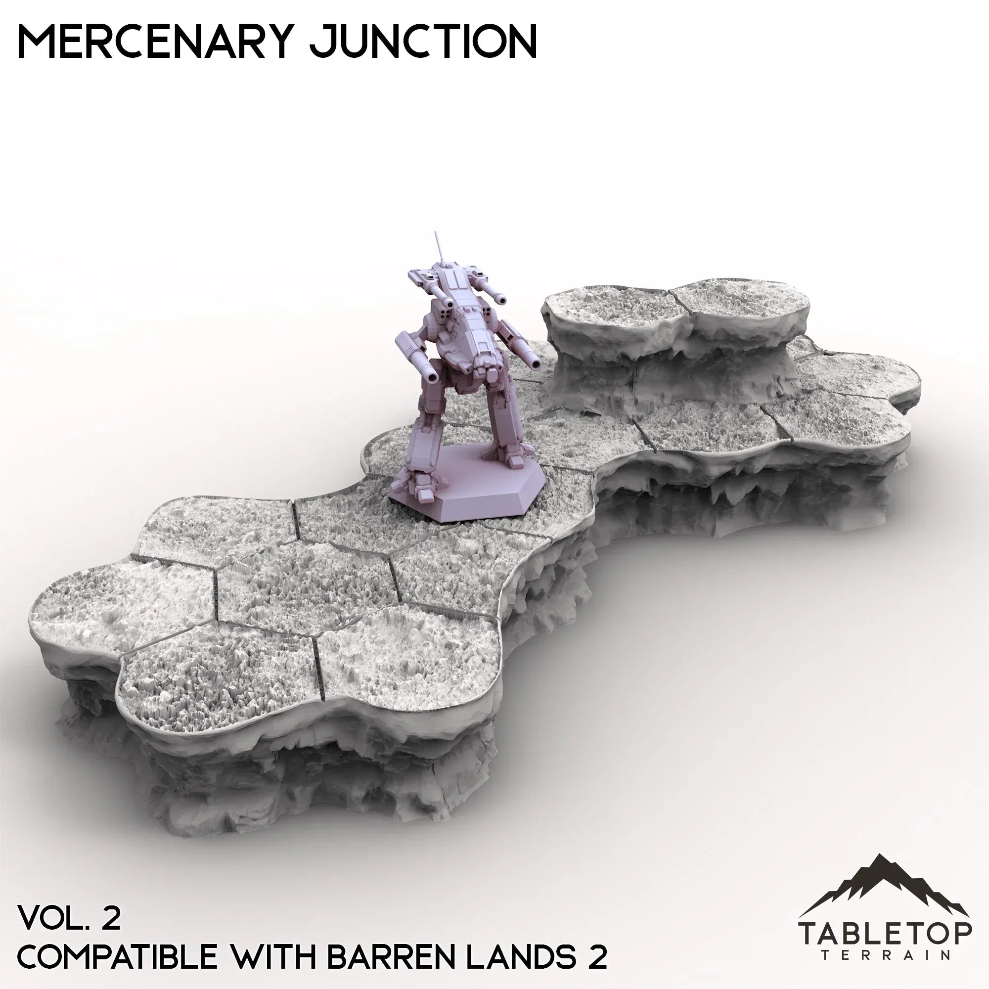 HEXTECH Mercenary Junction Map Hill Sets-6mm