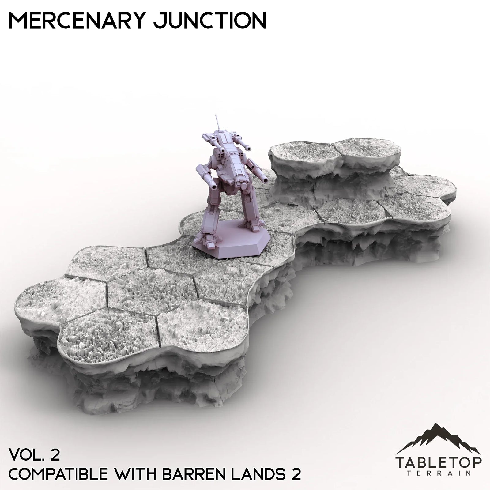 HEXTECH Mercenary Junction Map Hill Sets-6mm